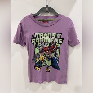 Cotton On Boys Purple Transformers Kids T-Shirt - 3